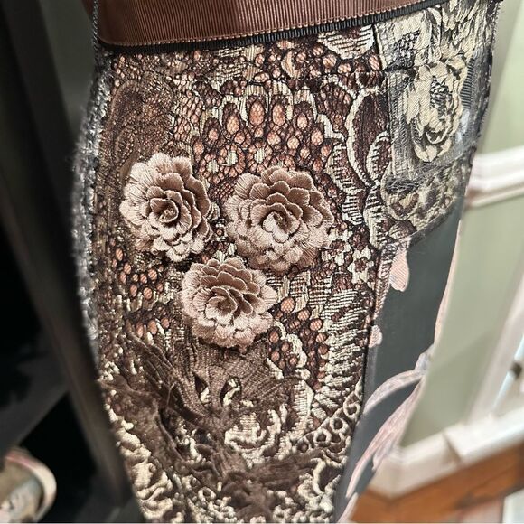 Anthropologies Byron Lars “Beguile” Tapestry Cocktail Dress – Size 4 - Picture 8 of 16